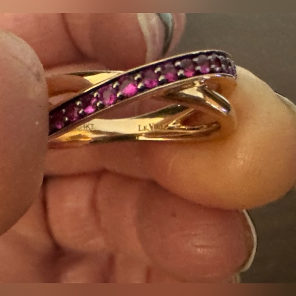 Levian ring - Ruby 14k rose gold - Picture 7 of 9